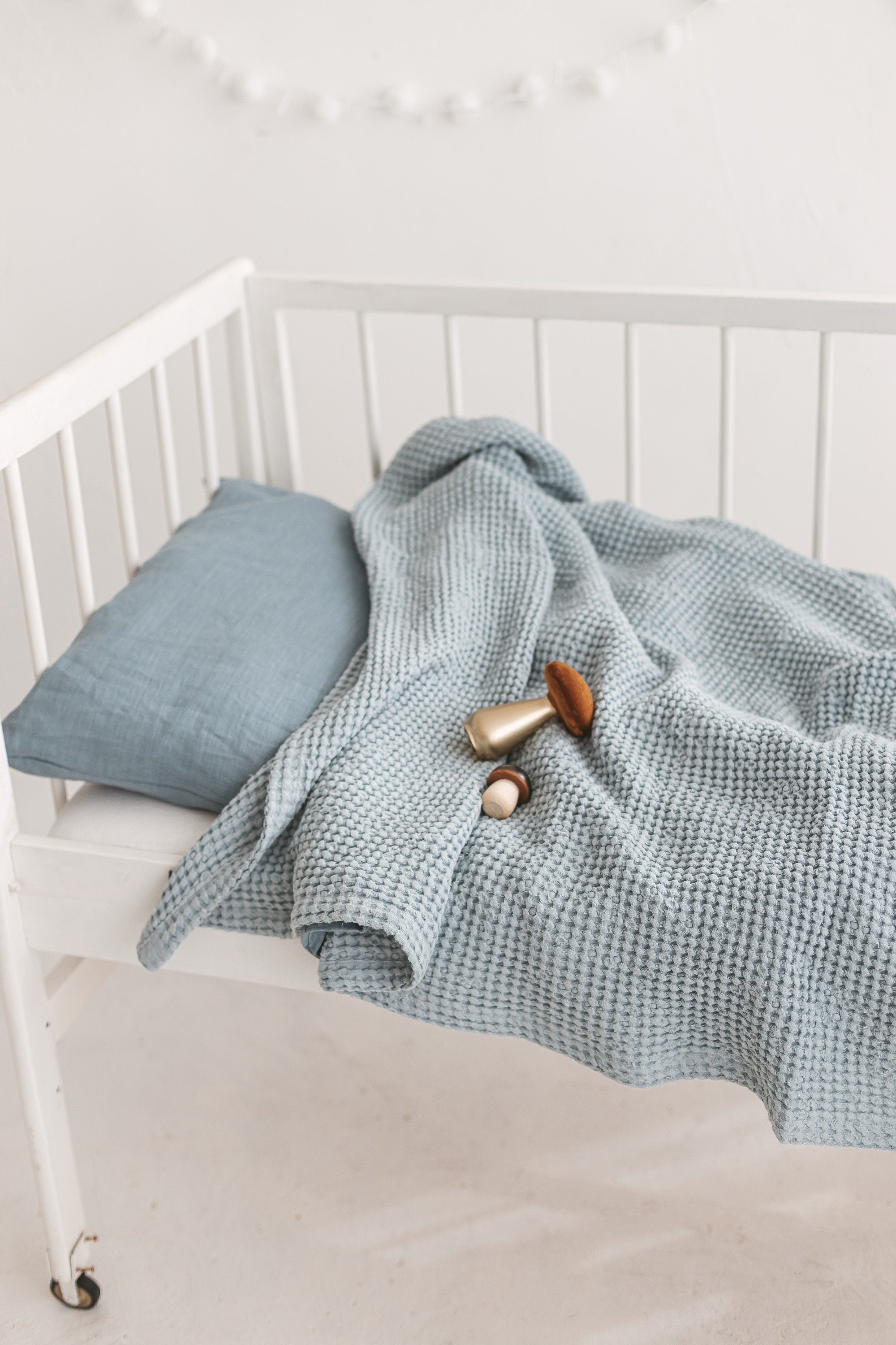 Linen cheap baby bedding