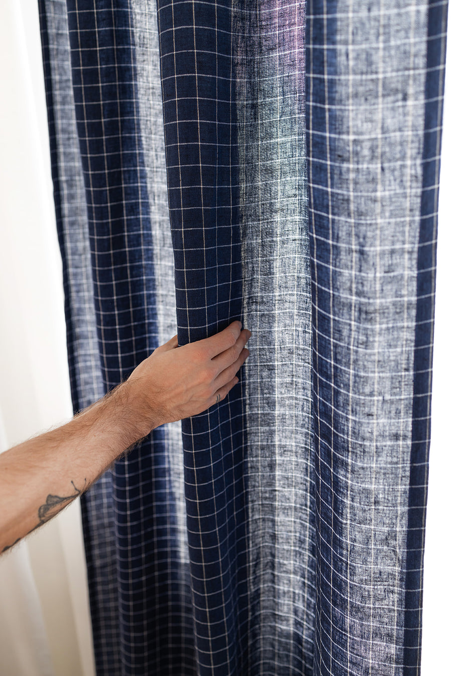 linen curtain