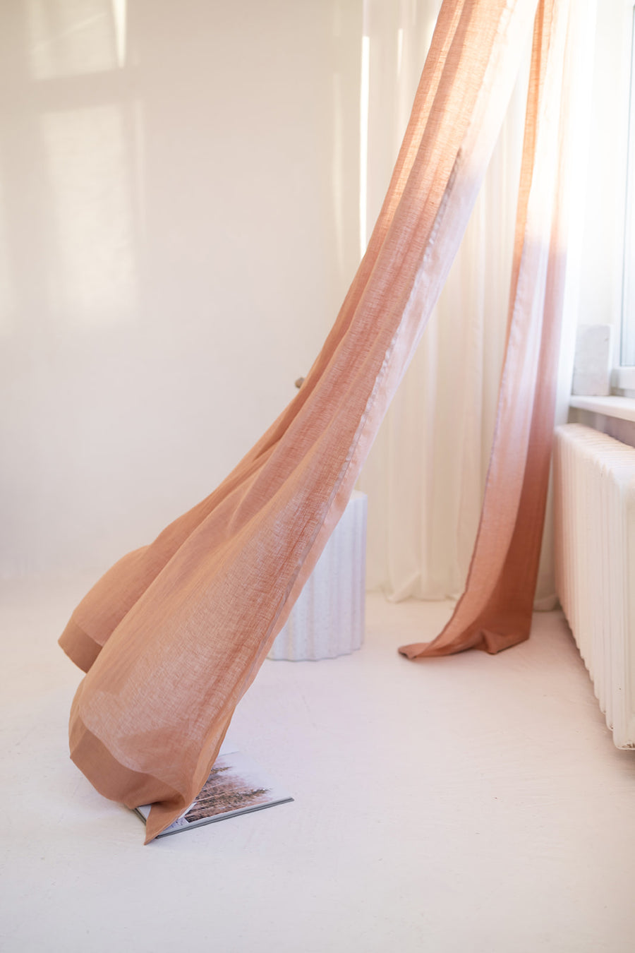 lightweight linen curtain