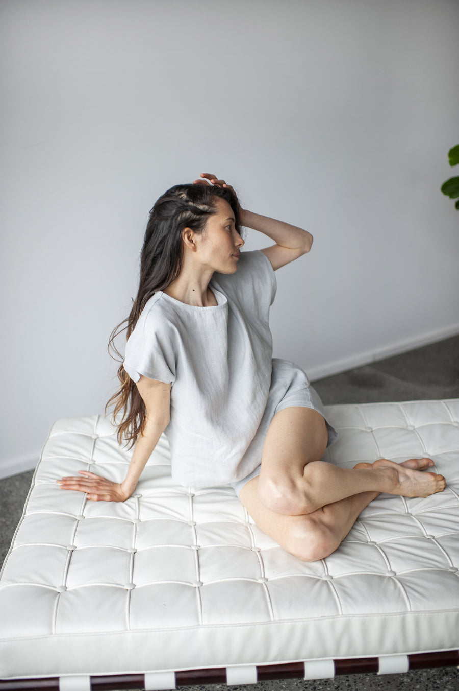 linen pajama set