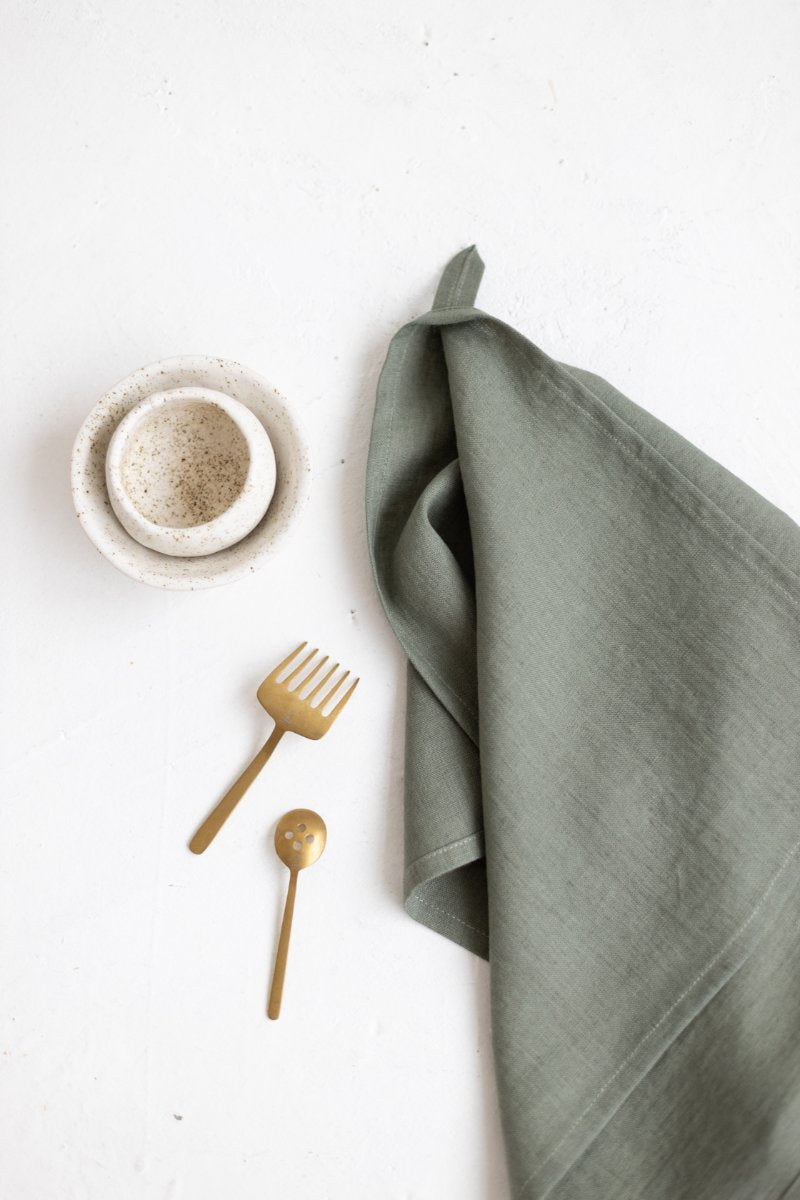 linen tea towel