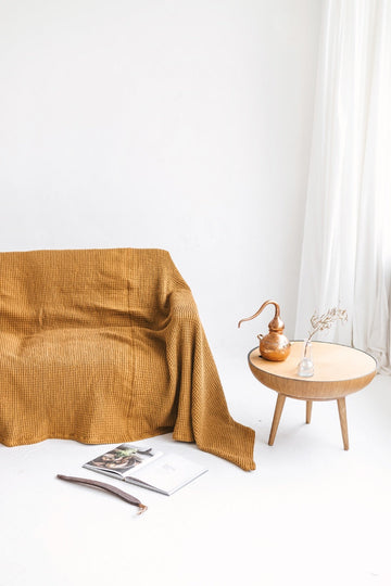 linen couch cover