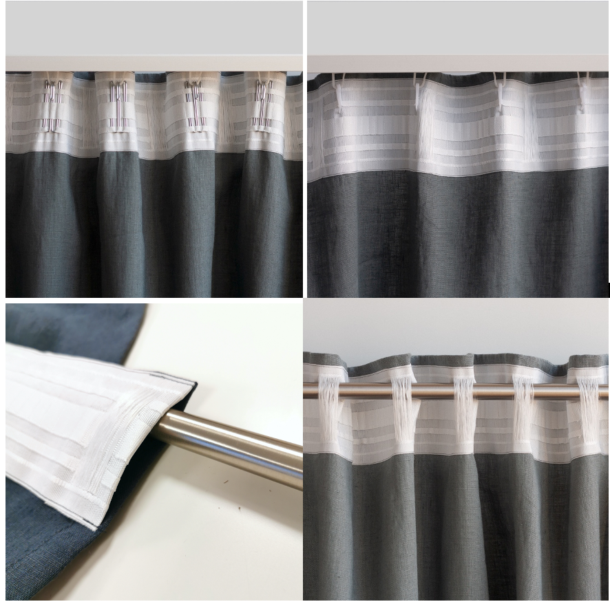 linen blackout curtain