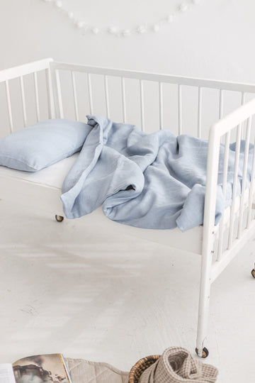 Linen Baby Bedding Set