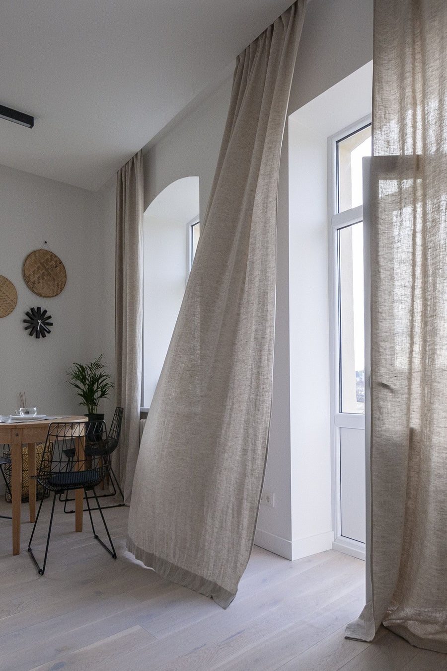 Natural Light Linen Curtain