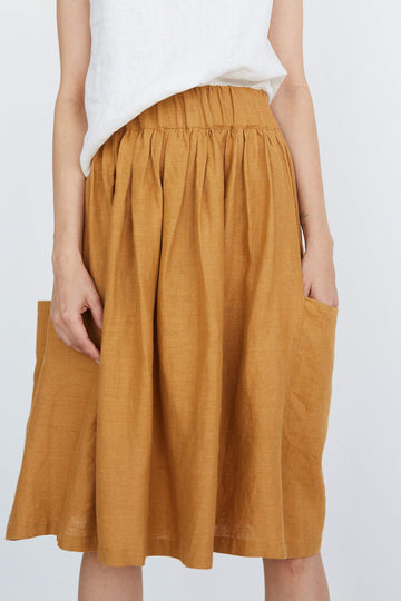 Amber Linen Skirt